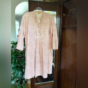 Roberta Roller Rabbit Cotton Shirt Dress. Size medium. Good condition.